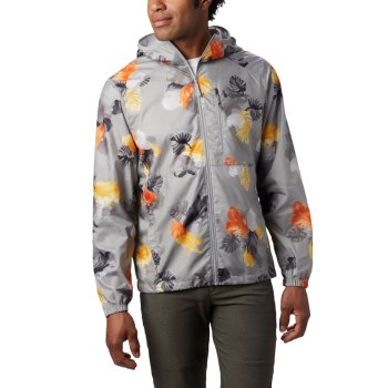 Columbia Muške Jakne - Flash Forward Windbreaker Print Sive | IBUJ-15043